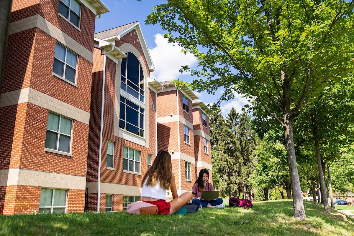 On-campus housing at Aquinas College